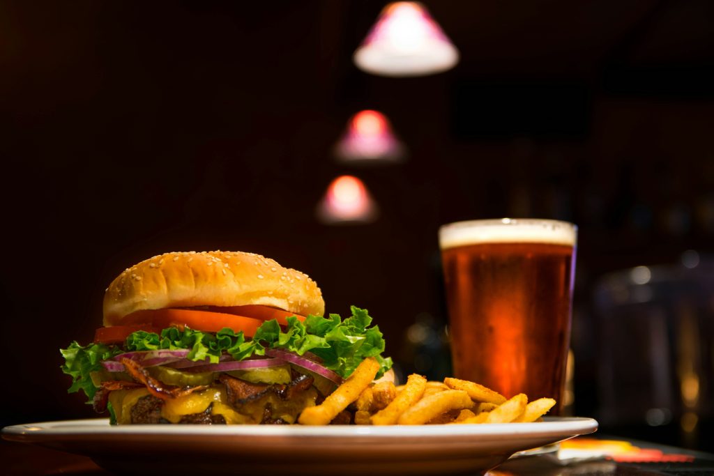 beer and burger deal